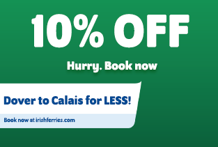 10% Off - Dover to Calais