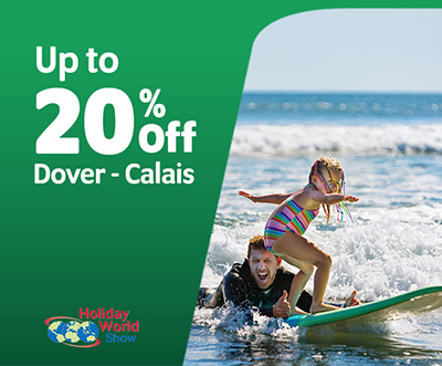20% off Dover Calais