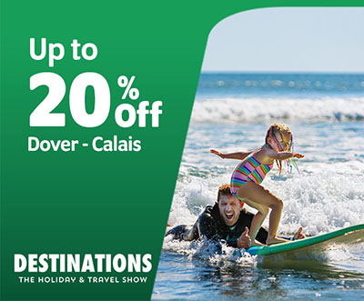 20% off Dover Calais
