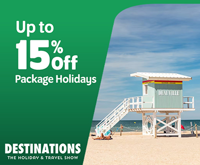 Up to 15% off Package Holidays