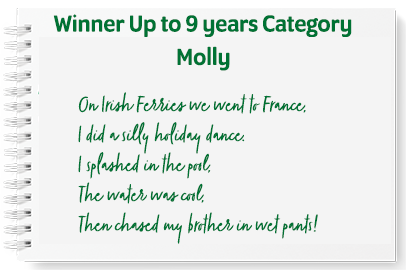 Up to Age 9 winner