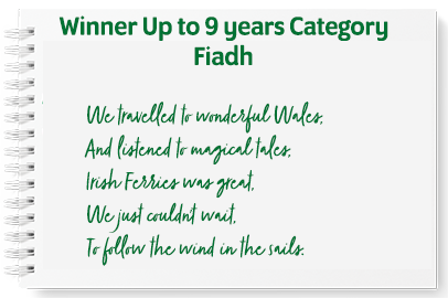 Up to Age 9 winner
