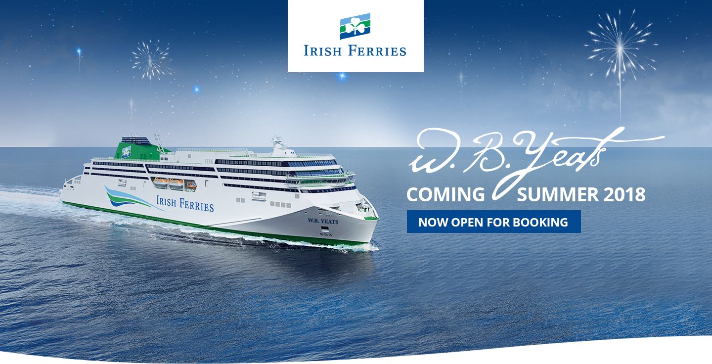 Luxury Cruise Ferry On The Dublin-France Route W.B. Yeats